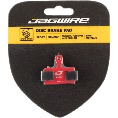 Jagwire Jagwire Sport Semi-Metallic Disc Brake Pad - Shimano S700, M615, M6000, M785, M8000, M666, M675, M7000, M9000, M9020, M985, M987