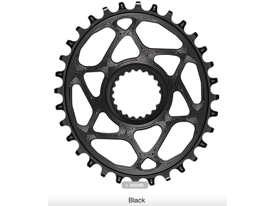 Absolute Black XTR M9100 Oval Chainring, 32T - Black
