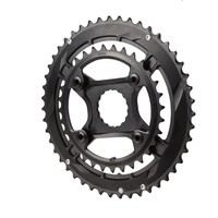 EA90 Gravel Rings, 110BCD 30T+46T, Black