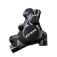 HYDRAULIC DISC BRAKE, BR-RX820, GRX, REAR, FLAT MOUNT, W/FIXING BOLT FOR MOUNT THICKNESS 25MM, W/O ADAPTER, W/L05A RESIN PAD (W/FIN)