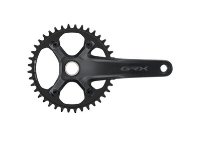 Shimano FRONT CHAINWHEEL, FC-RX610-1, GRX, FOR REAR 12-SPEED, 2-PCS FC, 170MM, 40T W/O CG, W/O BB PARTS