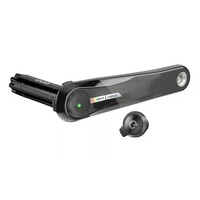 Left Arm and Power Meter Spindle Assembly Force D2 - Unicorn Grey w/Laser Foil - DUB 170 (Right Arm/BB/Spider/Chainrings non included)