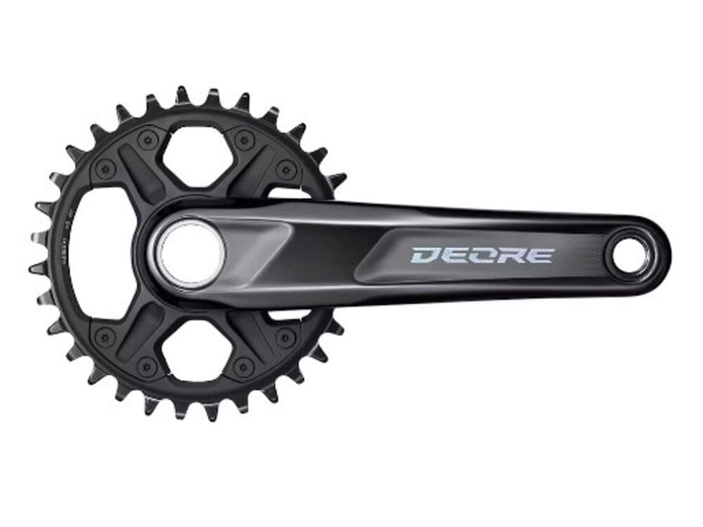 Shimano FRONT CHAINWHEEL, FC-M6100-1, DEORE, FOR REAR 12-SPEED, 2-PC 170mm