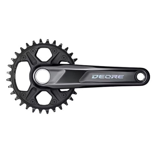 Shimano FRONT CHAINWHEEL, FC-M6100-1, DEORE, FOR REAR 12-SPEED, 2-PC 170mm