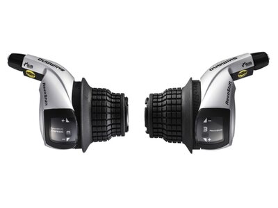 Shimano SHIFT LEVER SET, SL-RS45, TOURNEY 3X8 SPEED R&L REVO SHIFTER