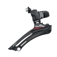 FRONT DERAILLEUR, FD-A073 BAND-TYPE 34.9MM (W/31.8 & 28.6MM ADAPTER) CS ANGLE:63-66, FOR TRIPLE CHAINWHEEL