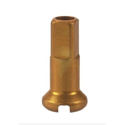 DT Swiss DT Swiss Standard Spoke Nipples - Aluminum, 2.0 x 12mm, Gold, Box of 100 DT Swiss DT Swiss Standard Spoke Nipples - Aluminum, 2.0 x 12mm, Gold, Box of 100