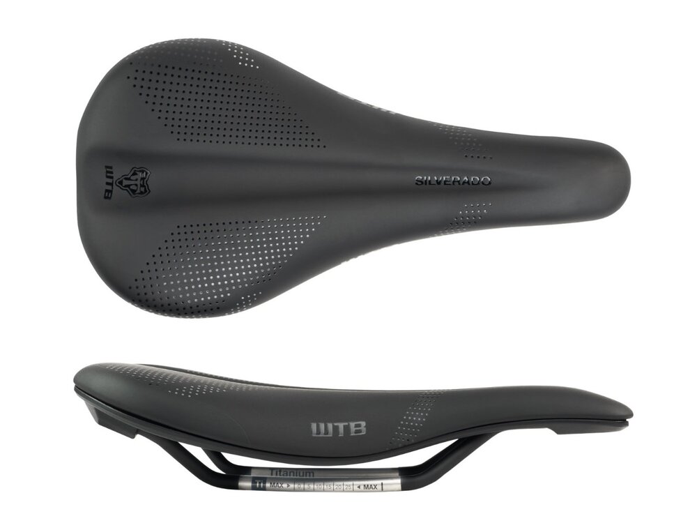 WTB WTB Silverado 265 Saddle - Steel, Black, Medium