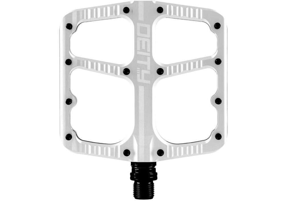 Deity FLAT TRAK PEDALS - SILVER