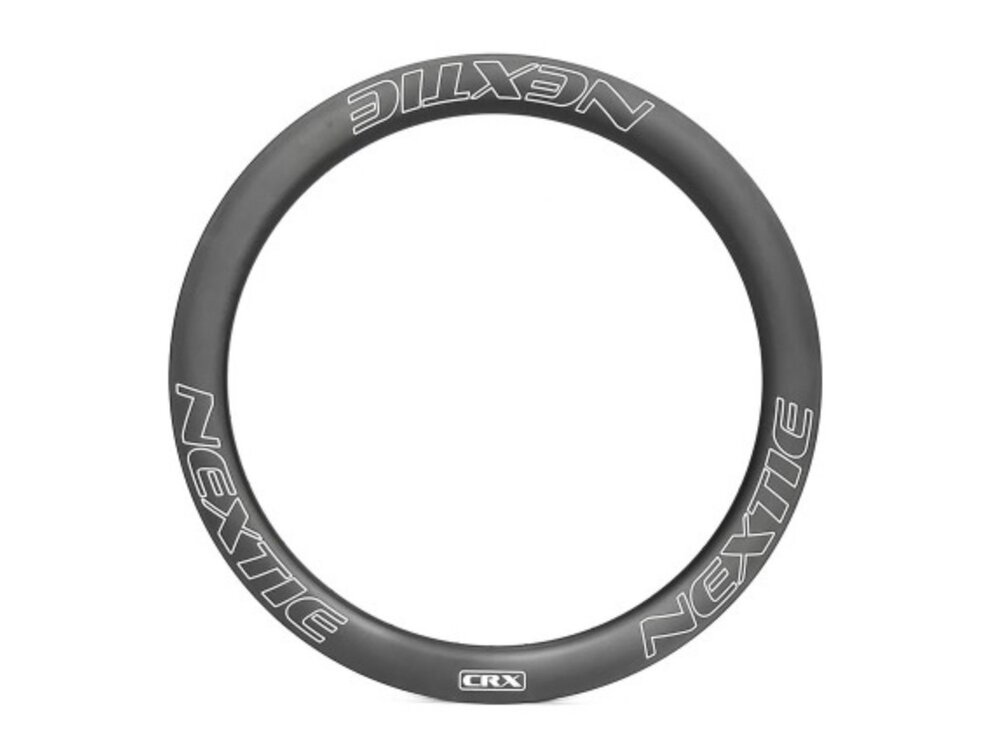 NEXTIE Wide (28mm Ext) Road Bicycle Carbon Rim 55mm 450g