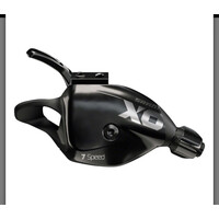 Shifter X01DH Trigger 7-Speed Rear w Discrete Clamp Black A2