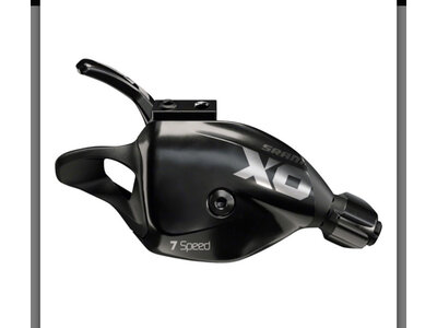 Sram Shifter X01DH Trigger 7-Speed Rear w Discrete Clamp Black A2