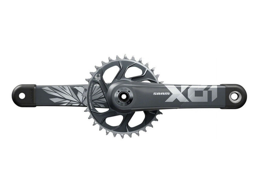 Sram SRAM Crankset X01 All Downhill DUB83 165 w Direct Mount 34t X-SYNC 2 Chainring Black B1
