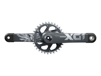 Sram SRAM Crankset X01 All Downhill DUB83 165 w Direct Mount 34t X-SYNC 2 Chainring Black B1