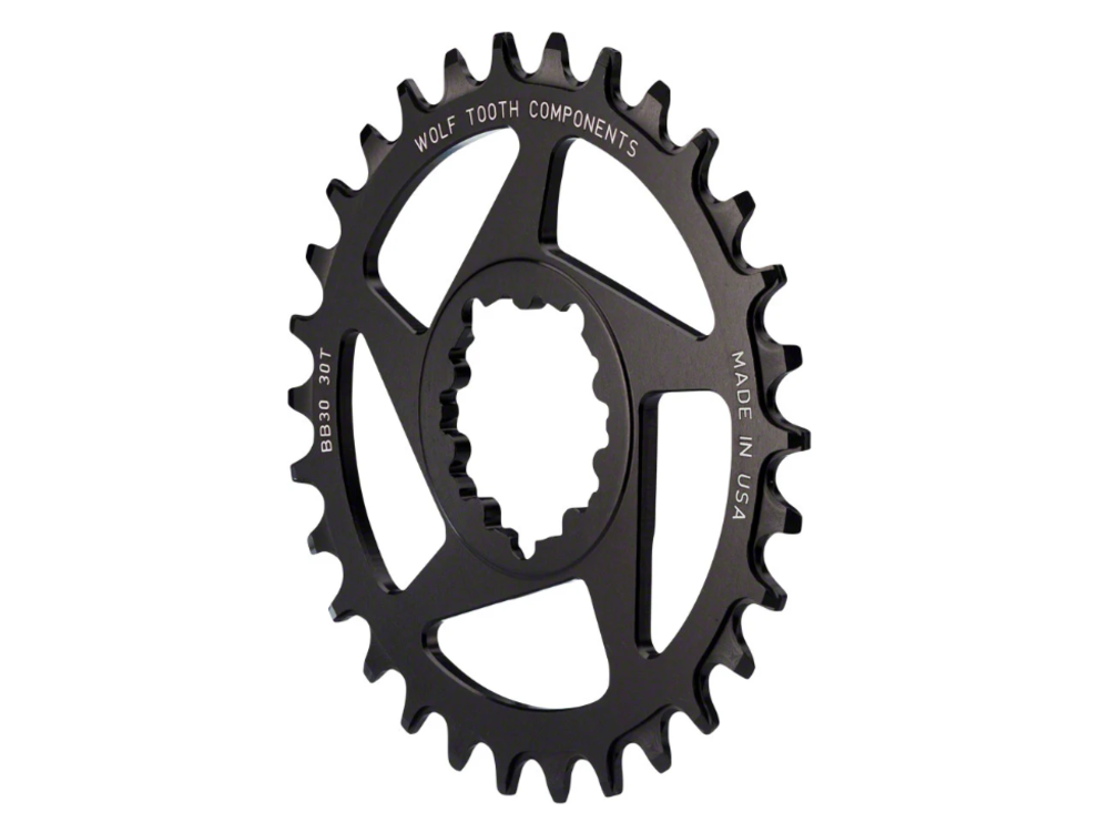 Wolf Tooth Components Wolf Tooth Direct Mount for SRAM BB30 Short Spindle Cranks - BB30 32T