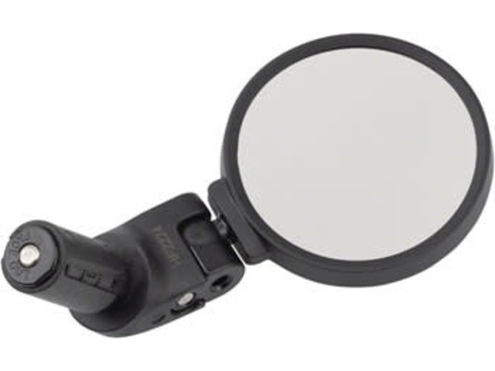MSW MSW Handlebar Mirror - Flat and Drop Bar, Stainless Steel Lens