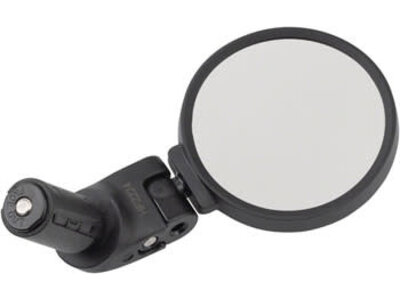MSW MSW Handlebar Mirror - Flat and Drop Bar, Stainless Steel Lens