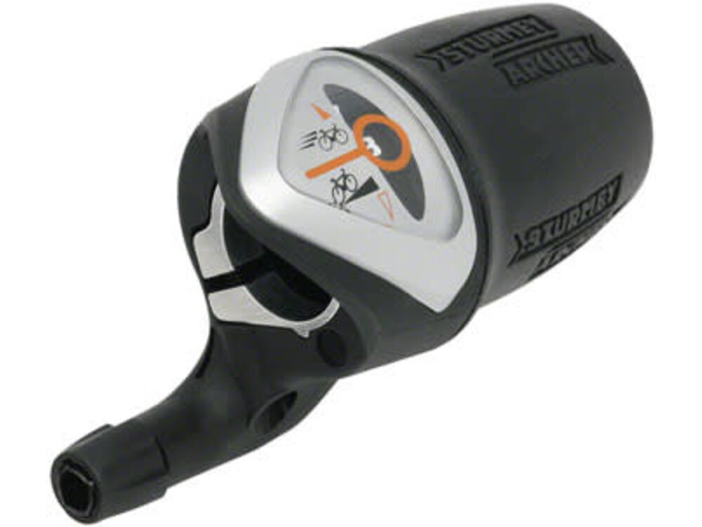 Sturmey-Archer Sturmey Archer S86[W] Rotary Shifter - 8-Speed, Black/Silver