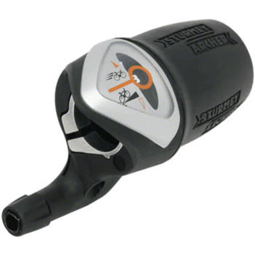 Sturmey-Archer Sturmey Archer S86[W] Rotary Shifter - 8-Speed, Black/Silver