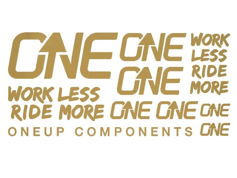 OneUp Components Riser Bar Decal Kit