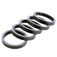 Carbon Headset Spacer, 1-1/8", 5mm 5/Count - Matte
