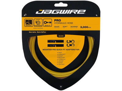 Jagwire Jagwire Pro Hydraulic Disc Brake Hose Kit 3000mm, Yellow