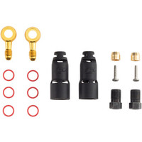 Jagwire Pro Disc Brake Hydraulic Hose Quick-Fit Adaptor for Shimano XTR, XT, SLX, Saint, Zee, and Alfine