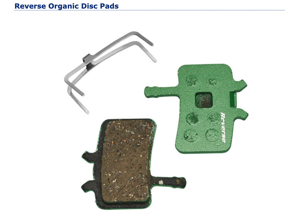 Jagwire Reverse Organic Brake Pads, Avid Juicy 3,5,7, Ultimate, BB7