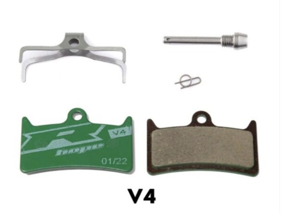 Hope V4, Racing Organic Compound, Green, Pair