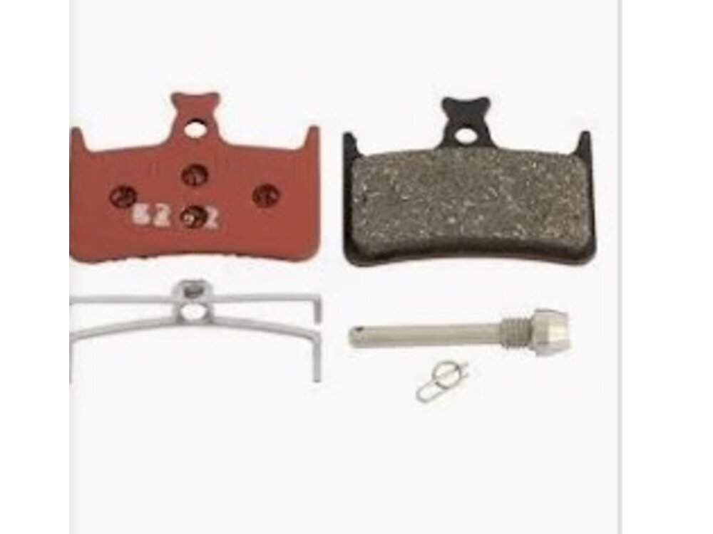 Hope Mono M4/2013 E4/RX4+SH, Sintered compound, Gold, Pair