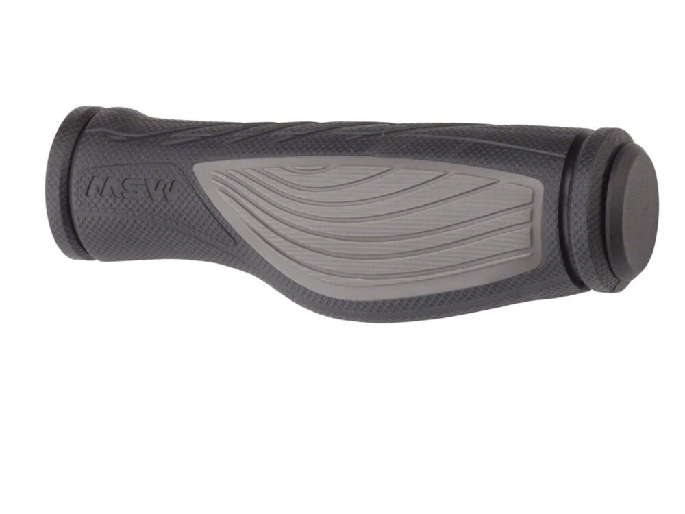 MSW MSW Ergonomic (EFG-100) Grips - Black/Gray