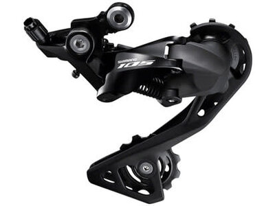 Shimano Shimano 105 RD-R7000-GS Rear Derailleur - 11 Speed, Medium Cage, Black