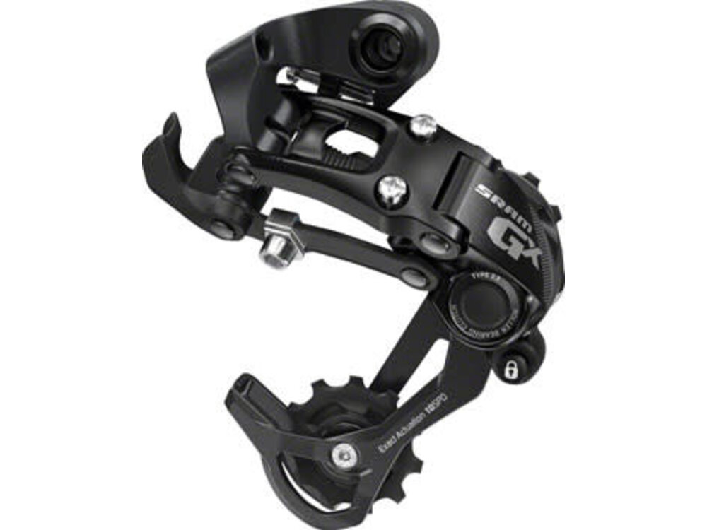 Sram SRAM GX Rear Derailleur - 10 Speed, Long Cage, Black