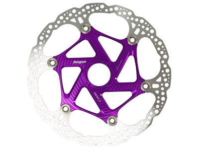 Hope Hope MTB Floating Centre-Lock Disc Brake Rotor - 220mm, Center-Lock, Purple