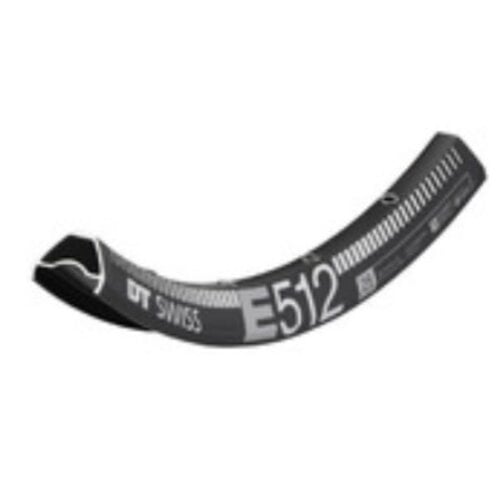 DT Swiss E 512 Tubeless Ready 27.5" Disc Rim, 28h, Black NLS