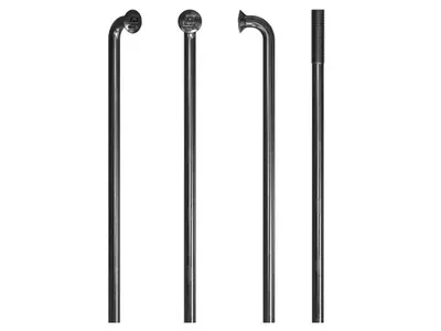 DT Swiss DT Swiss Champion Spoke: 2.0mm 302mm J-bend Black- single