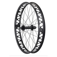 Quality Wheels Bear Pawls / Other Brother Darryl Rear Wheel - 26" Fat, 12 x 197mm, 6-Bolt, HG 11, Black
