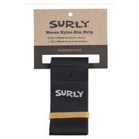 Surly Rim Strip: For Other Brother Darryl Rim, Nylon, 50mm wide, Black