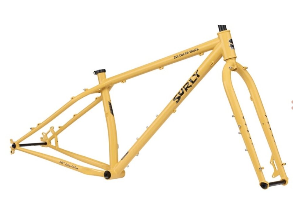 Surly Ice Cream Truck Warm Cheese FRAME ONLY