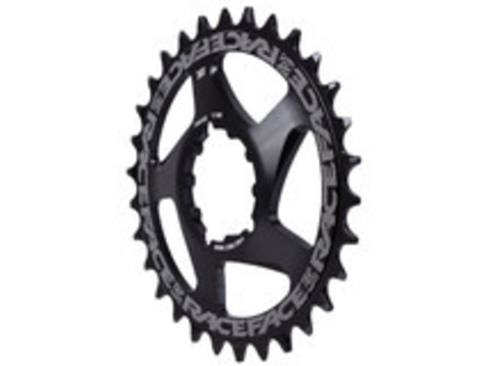 Race Face 3-Bolt Direct Mount NW Chainring, 30T, Black