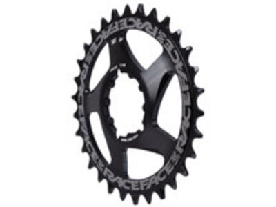 RaceFace 3-Bolt Direct Mount NW Chainring, 30T, Black