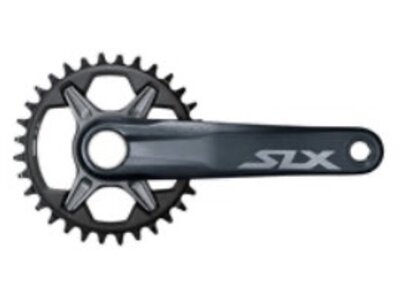 Shimano Front Chainwheel, FC-M7120-1SLX, 12-SPEED, HOLLOWTECH 2, W/O CHAINRING,W/O CG, W/O BB, CHAIN LINE 55MM