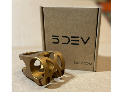 5DEV 5DEV Aluminum 2 Bolt Stem, 35, 40reach, Kash