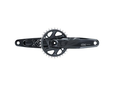 Sram SRAM GX Eagle Fat Bike Crankset - 165mm, 12-Speed, 30t, Direct Mount, DUB Spindle Interface, For 190mm Rear Spacing, Lunar