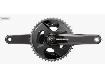 Sram SRAM Force AXS Wide D2 - Unicorn Grey w/Laser Foil - Road Power Meter Spindle DUB 1725 - 4330T (BB not included)