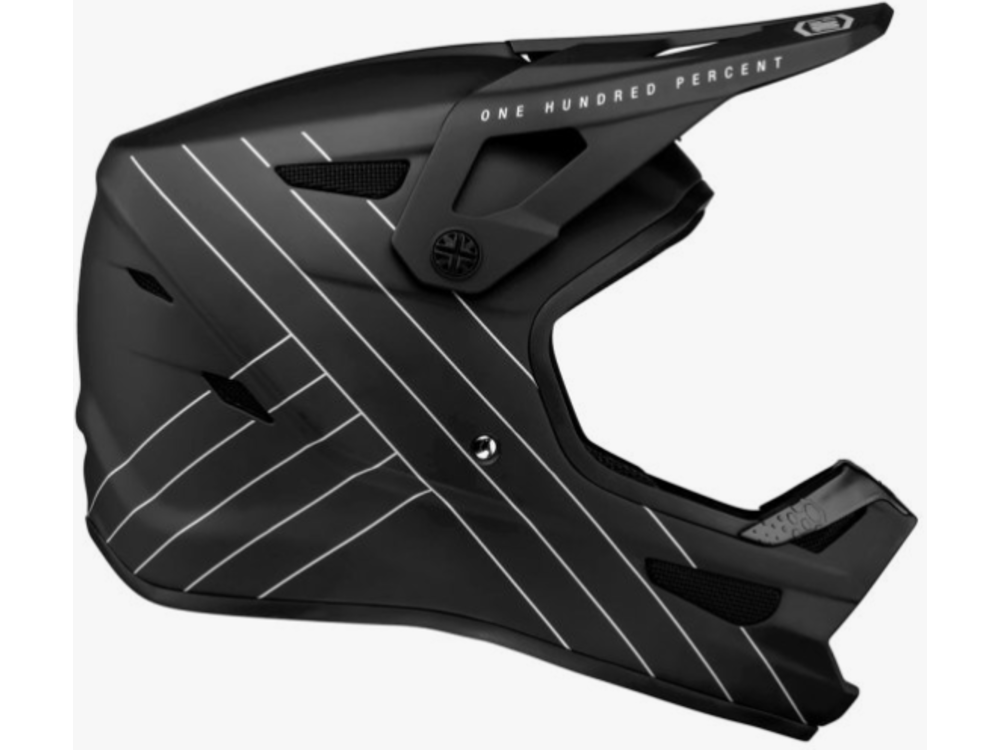 100 Percent STATUS Youth Helmet ESSENTIAL Black SM