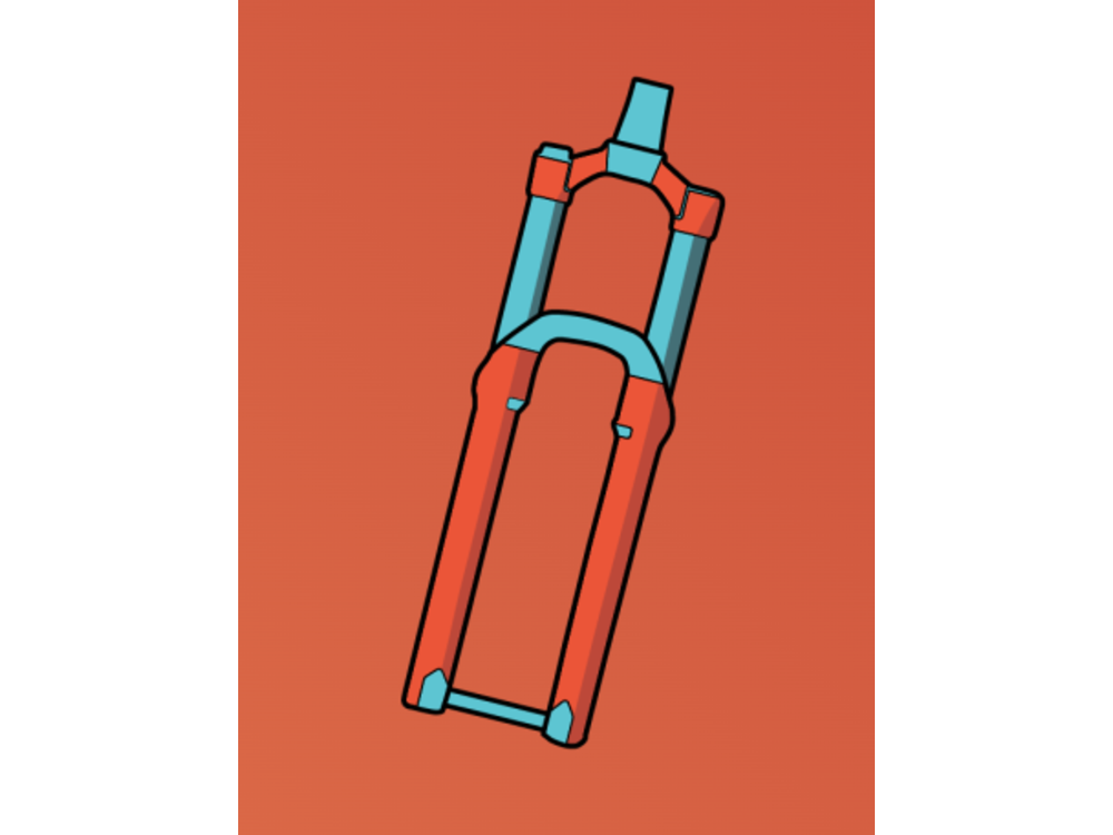 Ridewrap Ridewrap Fork Tailored - Material