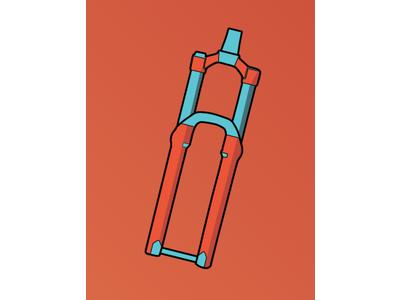 Ridewrap Ridewrap Fork Tailored - Material