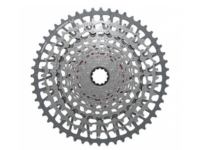 Sram SRAM GX Eagle T-Type XS-1275 Cassette - 12-Speed, 10-52t, For XD Driver, Silver