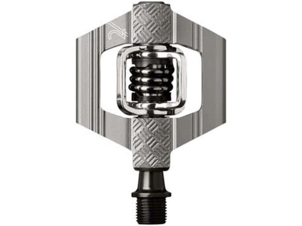 Crankbrothers Crank Brothers Candy 2 Pedals - Dual Sided Clipless Aluminum 9/16 Gray
